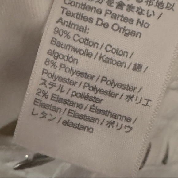 MADEWELL White 10” High-Rise Skinny Crop Jeans: Button-Front Edition - Picture 9 of 9